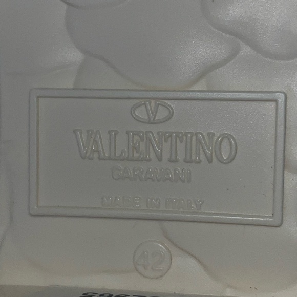 Valentino Rubber Atelier 03 Rose Edition 25/40mm Platform Slide Sandals Size 42 - Picture 6 of 7